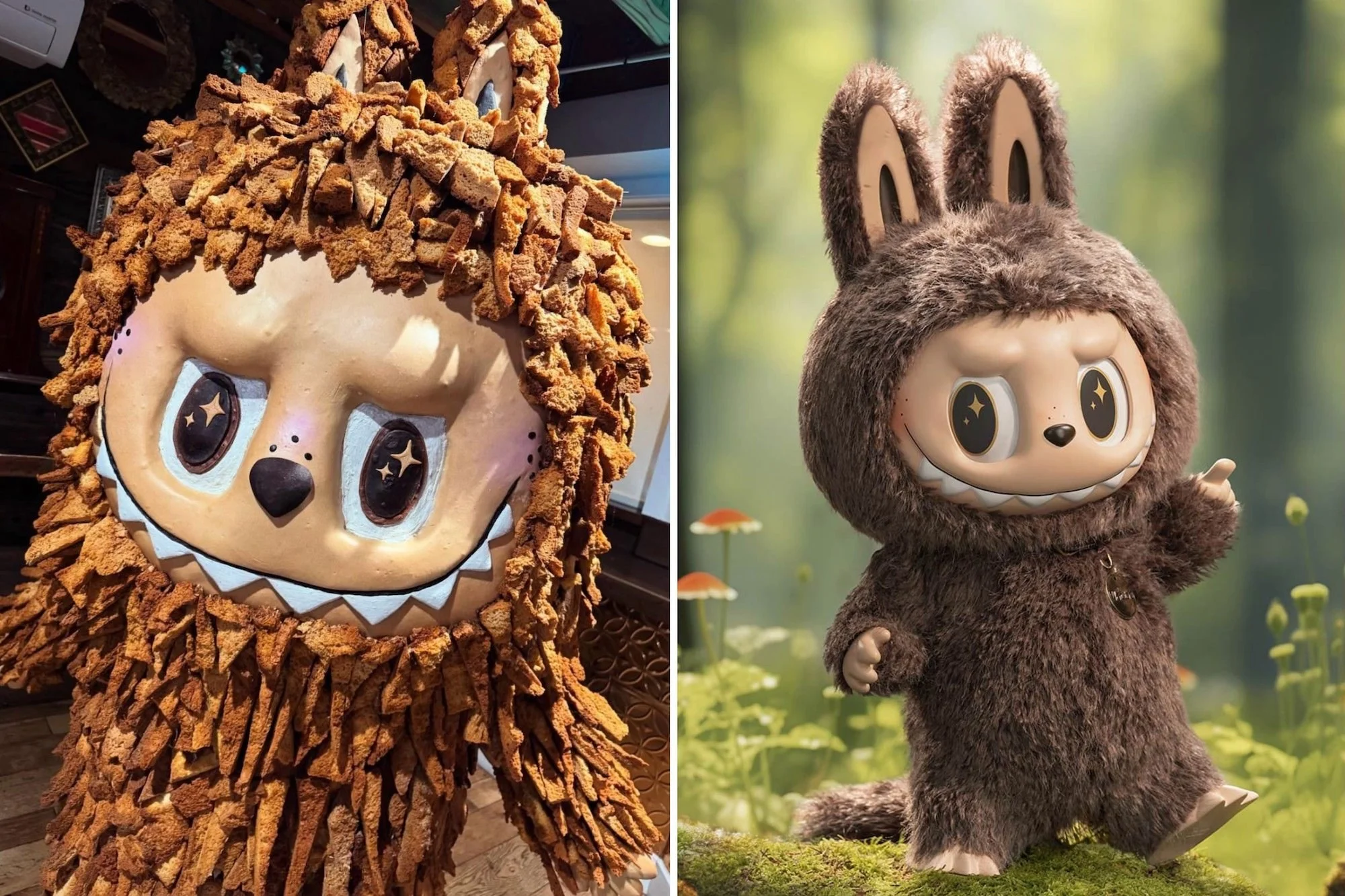 One House Bakery Creates a 7-Foot, 300-Pound Labubu Made Entirely